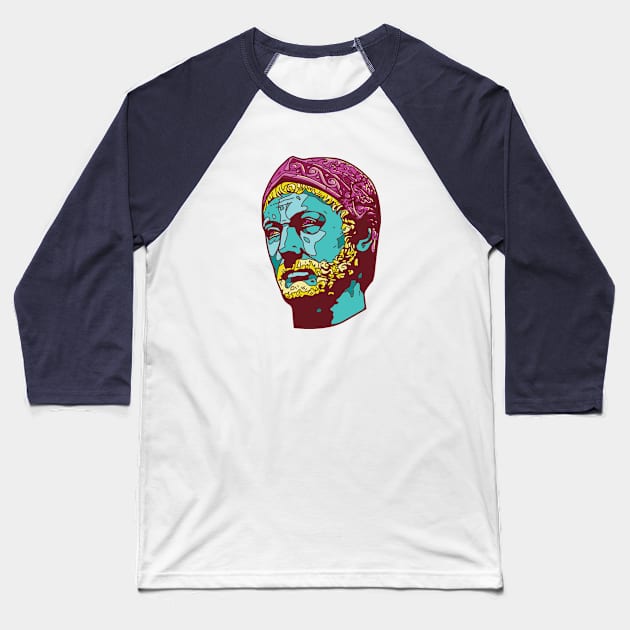 Hannibal Barca MK Ultra Baseball T-Shirt by turbopistola